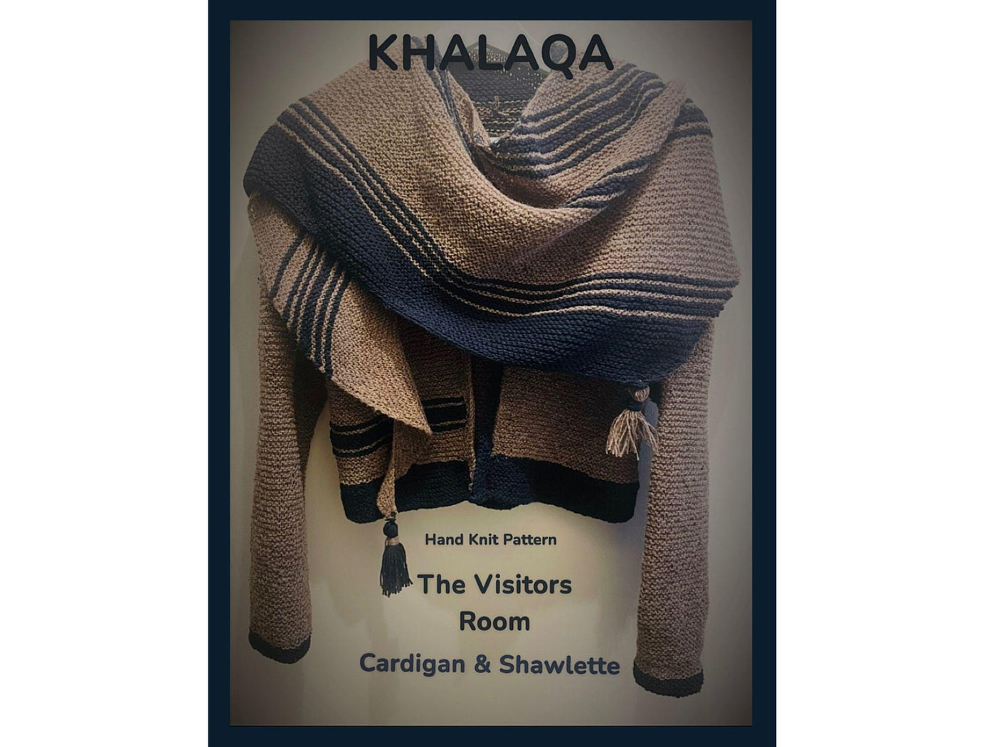 The Visitors Room Cardigan Knitting Pattern PDF, Beginner Sweater Hand Knit Pattern, Knitter Gift, Knitting Gift Ideas, Knitting Accessories