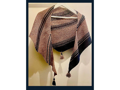 The Visitors Room Shawlette Knitting Pattern PDF, Beginner Shawl Cowl Hand Knit Pattern, Knitter Gift Ideas, Knitting Accessories