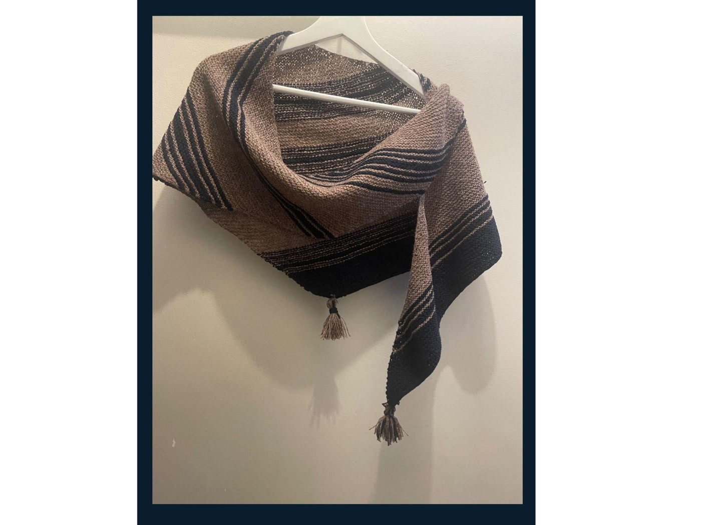The Visitors Room Shawlette Knitting Pattern PDF, Beginner Shawl Cowl Hand Knit Pattern, Knitter Gift Ideas, Knitting Accessories