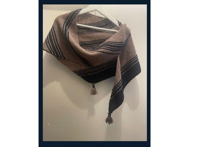 The Visitors Room Shawlette Knitting Pattern PDF, Beginner Shawl Cowl Hand Knit Pattern, Knitter Gift Ideas, Knitting Accessories
