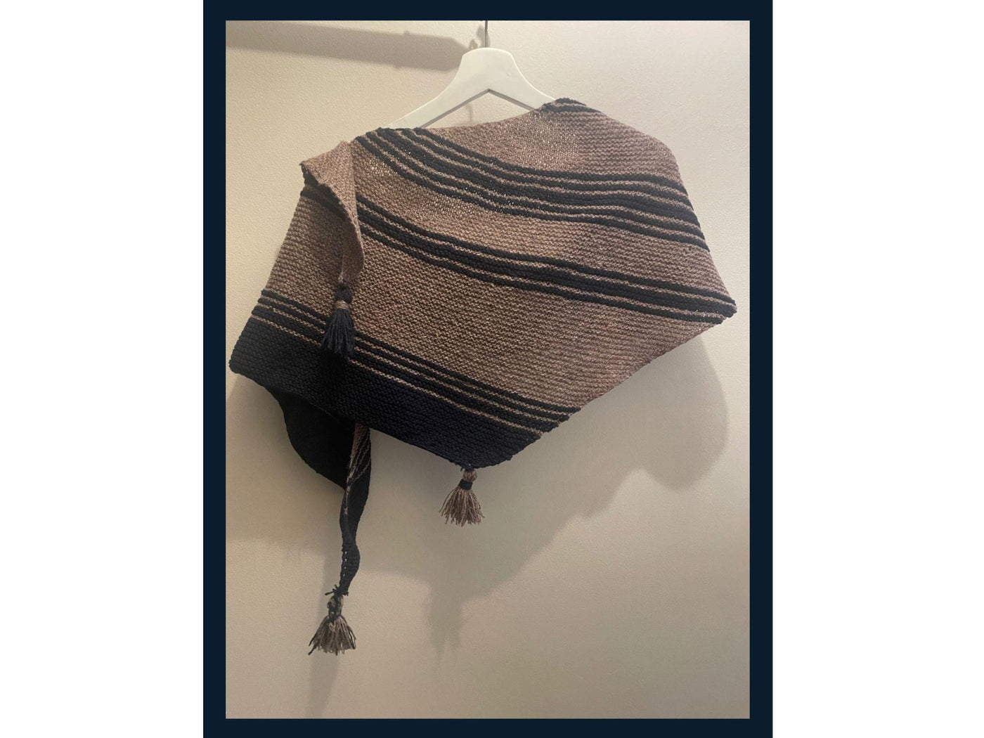 The Visitors Room Shawlette Knitting Pattern PDF, Beginner Shawl Cowl Hand Knit Pattern, Knitter Gift Ideas, Knitting Accessories
