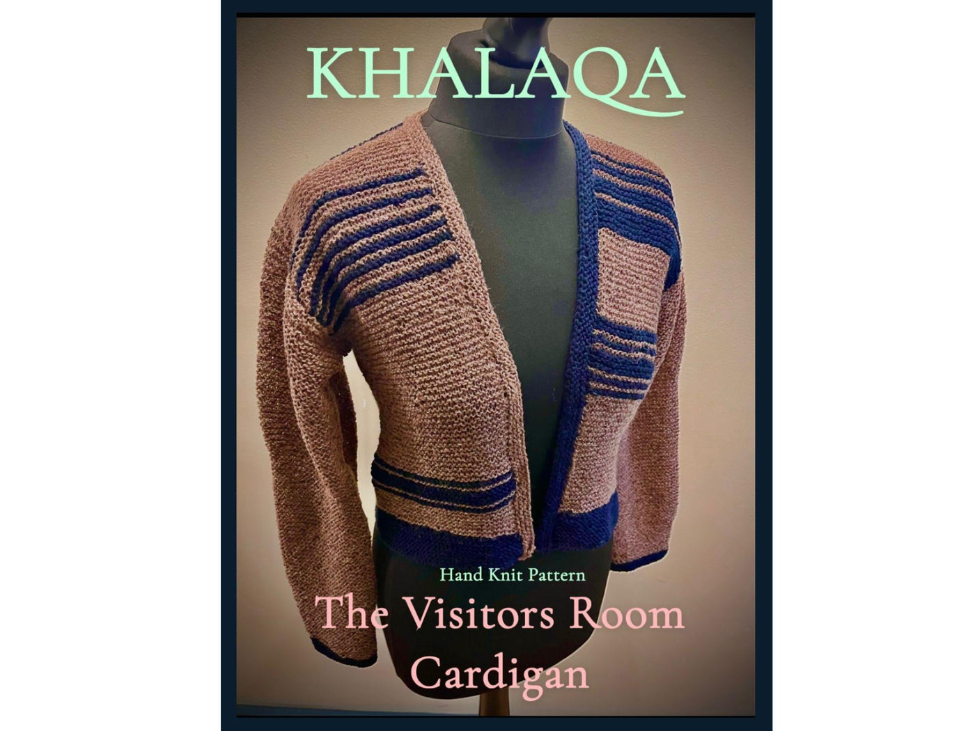 The Visitors Room Cardigan Knitting Pattern PDF, Beginner Sweater Hand Knit Pattern, Knitter Gift, Knitting Gift Ideas, Knitting Accessories