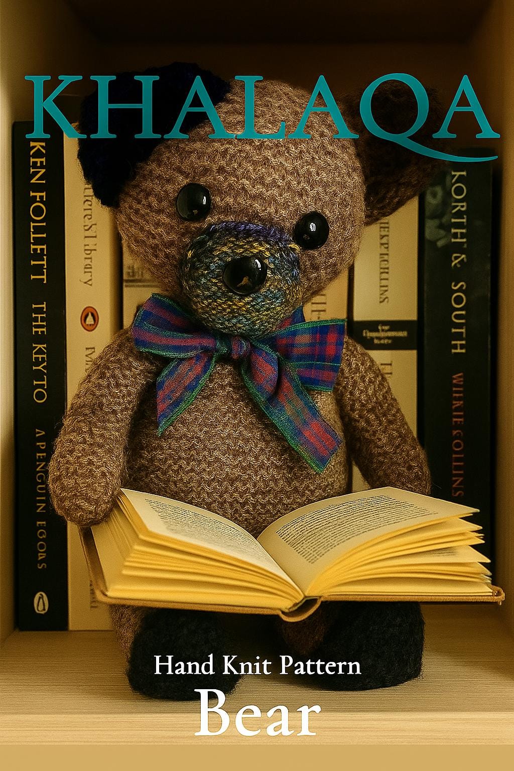 The Khalaqa Bear – Knitting Pattern PDF