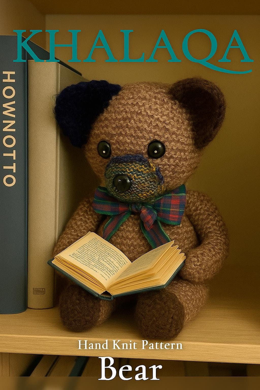 The Khalaqa Bear – Knitting Pattern PDF