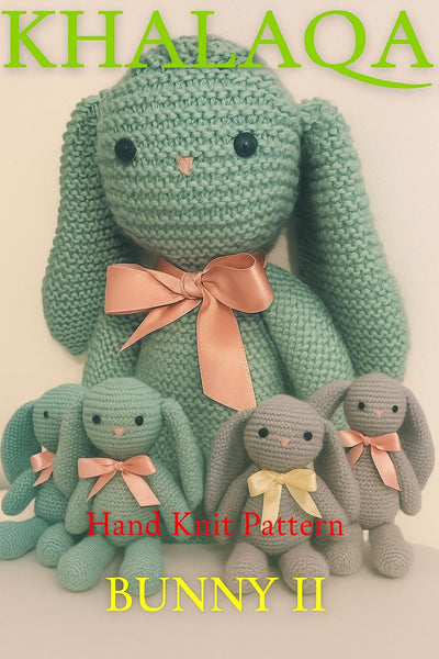 The Khalaqa Bunny II – Knitting Pattern PDF