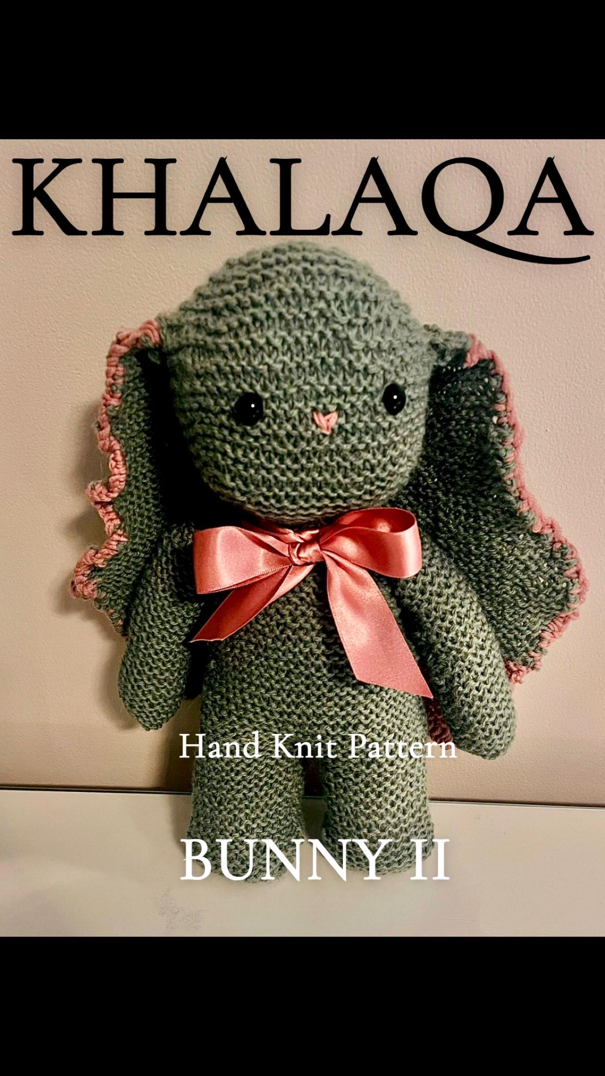 The Khalaqa Bunny II – Knitting Pattern PDF